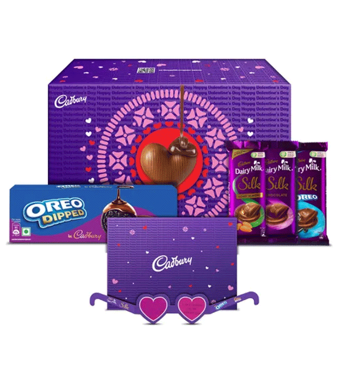 Personalized Valentine's Special Edition Silk & Oreo Pack