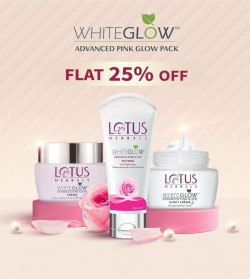 Lotus Herbals Whiteglow Advanced Pink Glow Combo